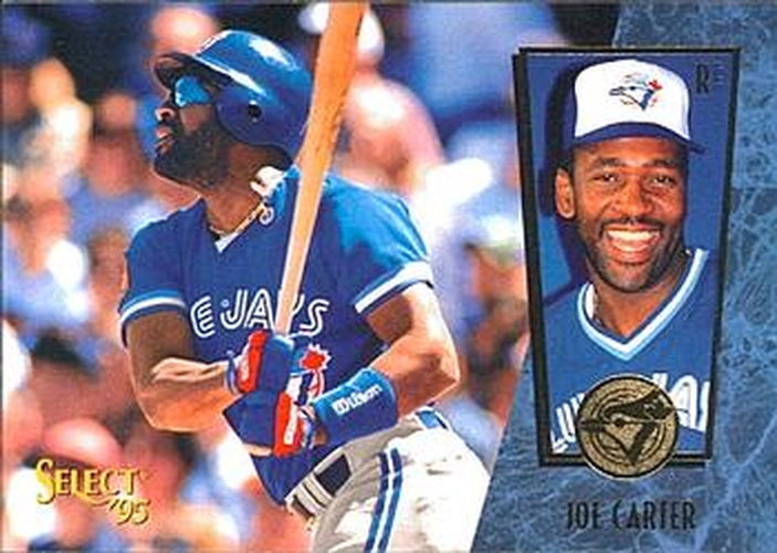 #80 Joe Carter - Toronto Blue Jays - 1995 Select Baseball