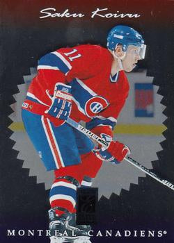 #80 Saku Koivu - Montreal Canadiens - 1996-97 Donruss Elite Hockey