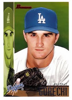 #80 Rick Gorecki - Los Angeles Dodgers - 1995 Bowman Baseball