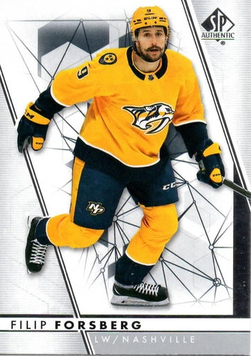 #80 Filip Forsberg - Nashville Predators - 2022-23 SP Authentic Hockey