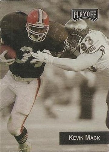 #80 Kevin Mack - Cleveland Browns - 1993 Playoff Football