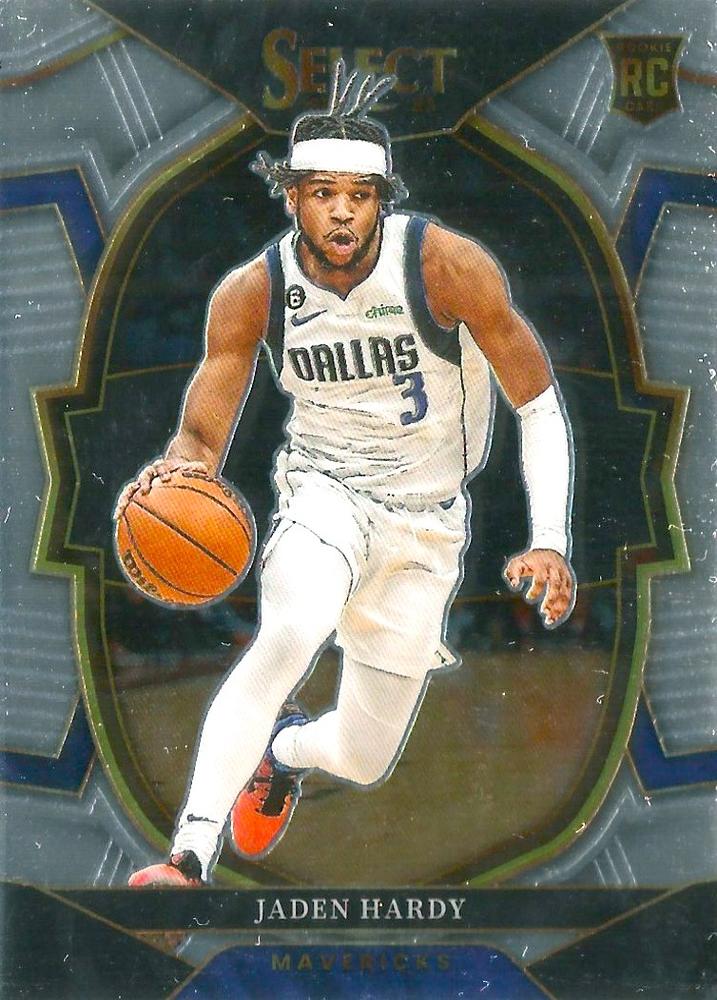 #80 Jaden Hardy - Dallas Mavericks - 2022-23 Panini Select Basketball