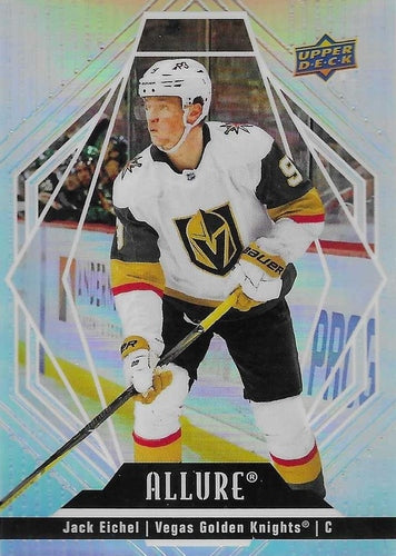 #80 Jack Eichel - Vegas Golden Knights - 2022-23 Upper Deck Allure Hockey