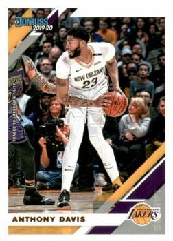#80 Anthony Davis - Los Angeles Lakers - 2019-20 Donruss Basketball