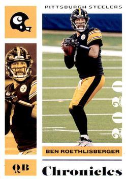 #80 Ben Roethlisberger - Pittsburgh Steelers - 2020 Panini Chronicles Football