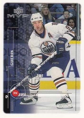 #80 Bill Guerin - Edmonton Oilers - 1998-99 Upper Deck MVP Hockey