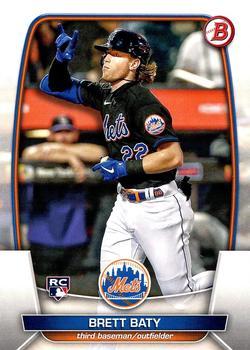 #80 Brett Baty - New York Mets - 2023 Bowman Baseball