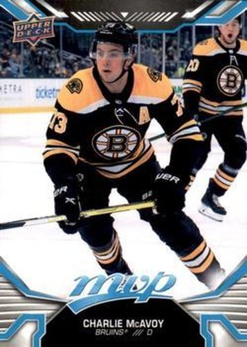 #80 Charlie McAvoy - Boston Bruins - 2022-23 Upper Deck MVP Hockey