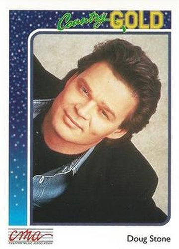 #80 Doug Stone - 1992 Sterling Country Gold