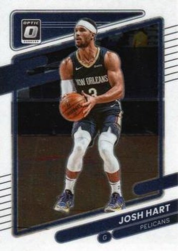 #80 Josh Hart - New Orleans Pelicans - 2021-22 Donruss Optic Basketball