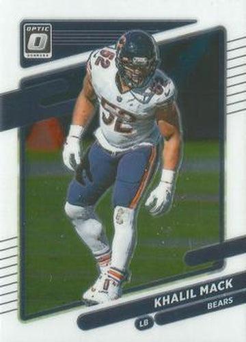 #80 Khalil Mack - Chicago Bears - 2021 Donruss Optic Football