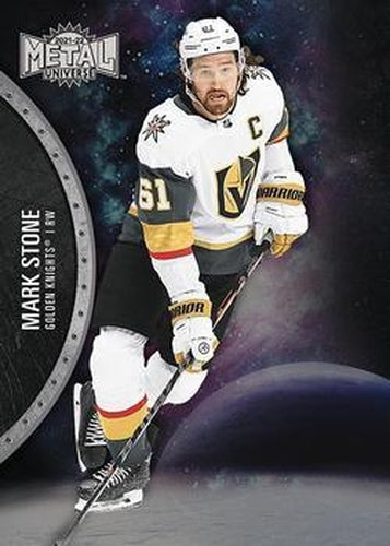 #80 Mark Stone - Vegas Golden Knights - 2021-22 Skybox Metal Universe Hockey