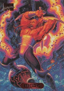 #80 Morg - 1994 Fleer Marvel Masterpieces Hildebrandt Brothers