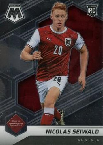 #80 Nicolas Seiwald - Austria - 2021-22 Panini Mosaic Road to FIFA World Cup Soccer