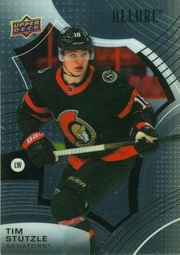 #80 Tim Stutzle - Ottawa Senators - 2021-22 Upper Deck Allure Hockey