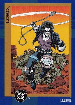 #80 Lobo - 1993 SkyBox DC Cosmic Teams