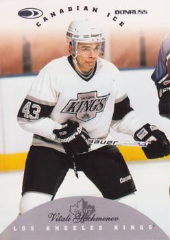 #80 Vitali Yachmenev - Los Angeles Kings - 1996-97 Donruss Canadian Ice Hockey