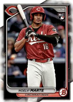 #80 Noelvi Marte - Cincinnati Reds - 2024 Bowman Baseball