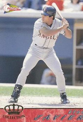 #80 Stan Javier - California Angels - 1994 Pacific Baseball