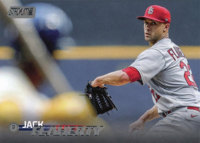 #80 Jack Flaherty - St. Louis Cardinals - 2023 Stadium Club Baseball