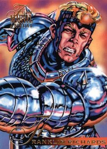#80 Franklin Richards - 1995 Flair Marvel Annual