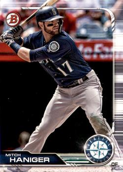 #80 Mitch Haniger - Seattle Mariners - 2019 Bowman Baseball