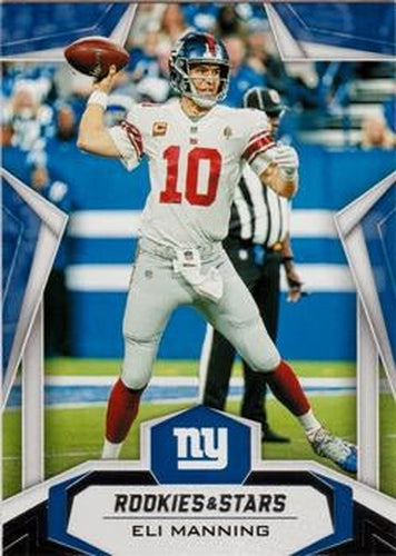 #80 Eli Manning - New York Giants - 2019 Panini Rookies & Stars Football