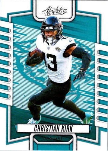 #80 Christian Kirk - Jacksonville Jaguars - 2023 Panini Absolute Football