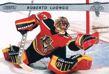 #80 Roberto Luongo - Florida Panthers - 2001-02 Stadium Club Hockey