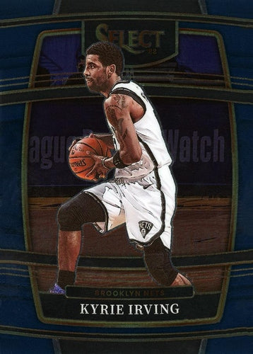 #80 Kyrie Irving - Brooklyn Nets - 2021-22 Panini Select - Blue Basketball