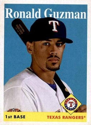 #80 Ronald Guzman - Texas Rangers - 2019 Topps Archives Baseball