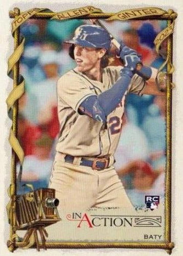 #80b Brett Baty - New York Mets - 2023 Topps Allen & Ginter Baseball