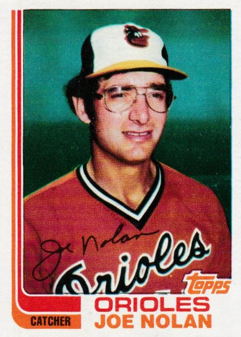 #81T Joe Nolan - Baltimore Orioles - 1982 Topps Traded Baseball
