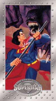#81 The Deadly Parasite! - 1994 SkyBox Superman Man of Steel Platinum Series