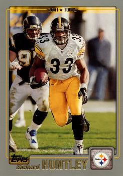 #81 Richard Huntley - Pittsburgh Steelers - 2001 Topps Football