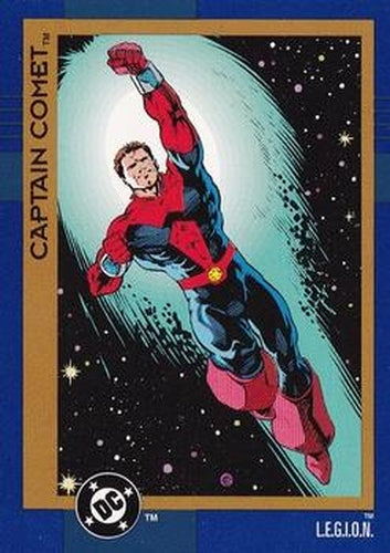 #81 Captain Comet - 1993 SkyBox DC Cosmic Teams