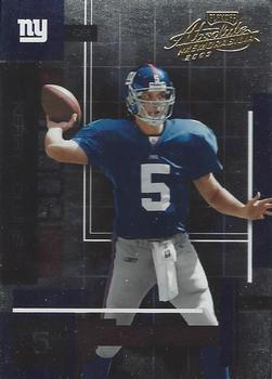 #81 Kerry Collins - New York Giants - 2003 Playoff Absolute Memorabilia Football