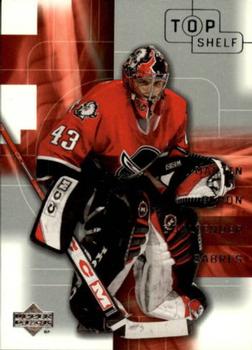 #81 Martin Biron - Buffalo Sabres - 2001-02 Upper Deck Top Shelf Hockey