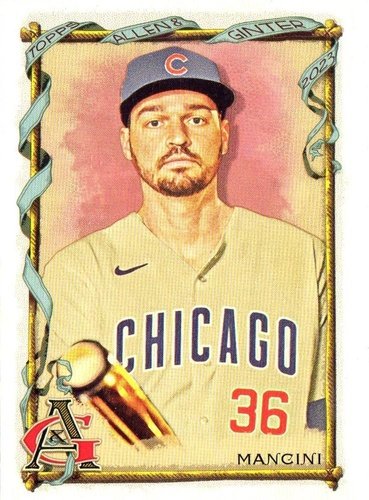 #81 Trey Mancini - Chicago Cubs - 2023 Topps Allen & Ginter Baseball