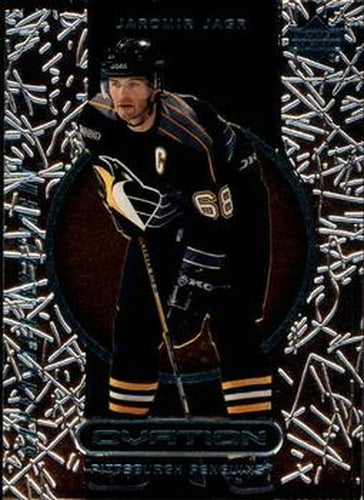 #81 Jaromir Jagr - Pittsburgh Penguins - 1999-00 Upper Deck Ovation Hockey