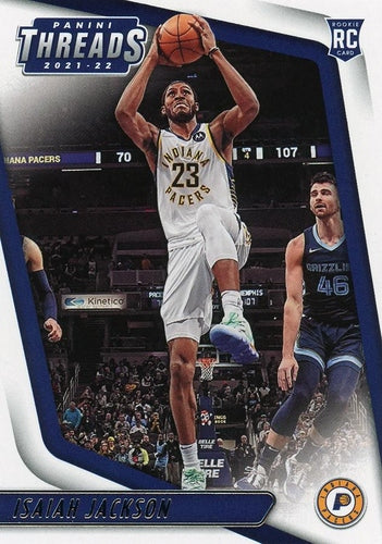 #81 Isaiah Jackson - Indiana Pacers - 2021-22 Panini Chronicles Basketball