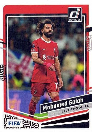 #81 Mohamed Salah - Liverpool - 2023-24 Donruss Soccer