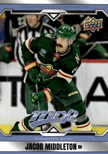 #81 Jacob Middleton - Minnesota Wild - 2024-25 Upper Deck MVP Hockey