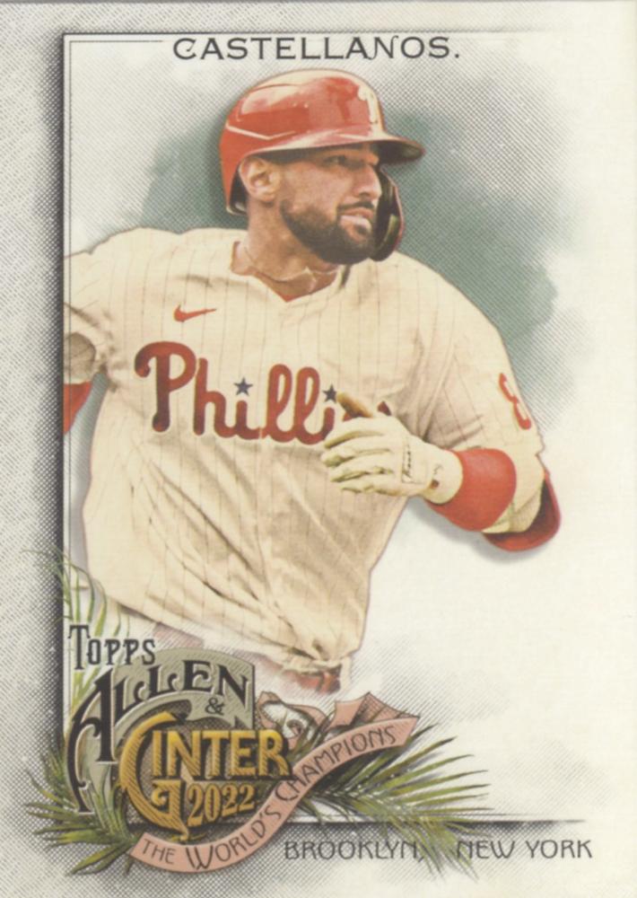 #81 Nick Castellanos - Philadelphia Phillies - 2022 Topps Allen & Ginter Baseball