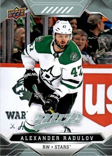 #81 Alexander Radulov - Dallas Stars - 2019-20 Upper Deck MVP Hockey