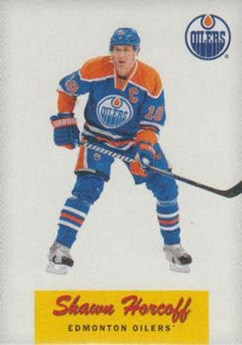 #81 Shawn Horcoff - Edmonton Oilers - 2012-13 O-Pee-Chee - Retro Hockey