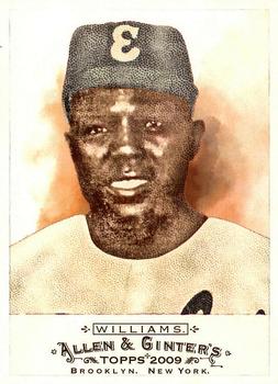 #81 Willie Williams - Newark Eagles - 2009 Topps Allen & Ginter Baseball