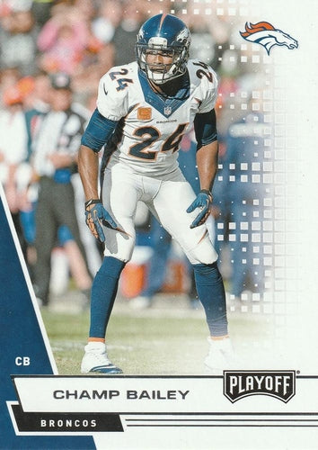 #81 Champ Bailey - Denver Broncos - 2020 Panini Playoff Football