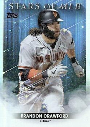 #SMLB-81 Brandon Crawford - San Francisco Giants - 2022 Topps Update - Stars of MLB Baseball