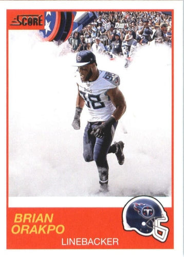 #81 Brian Orakpo - Tennessee Titans - 2019 Score Football